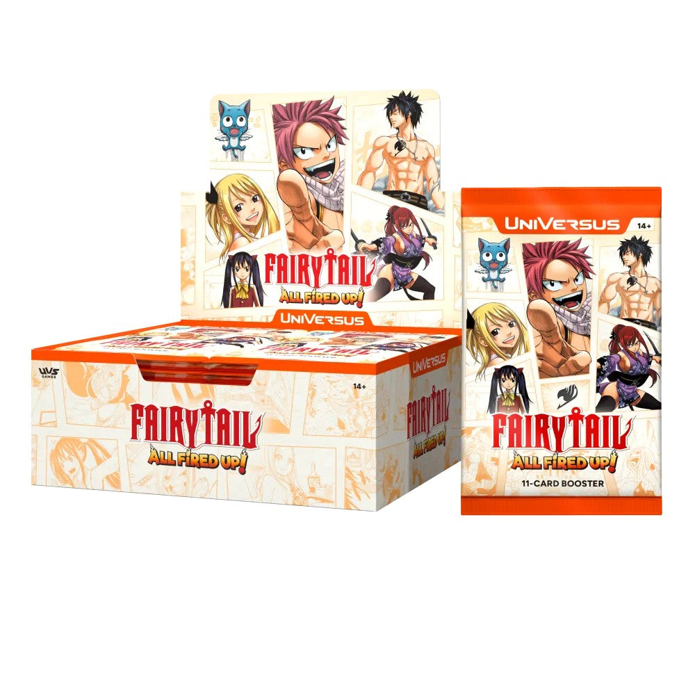 PREORDER UniVersus: Booster Box  Fairy Tail: All Fired Up!