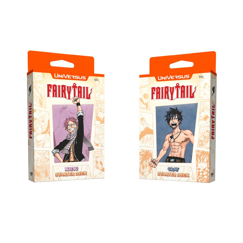 PREORDER UniVersus: Starter Deck Display  Fairy Tail: All Fired Up!
