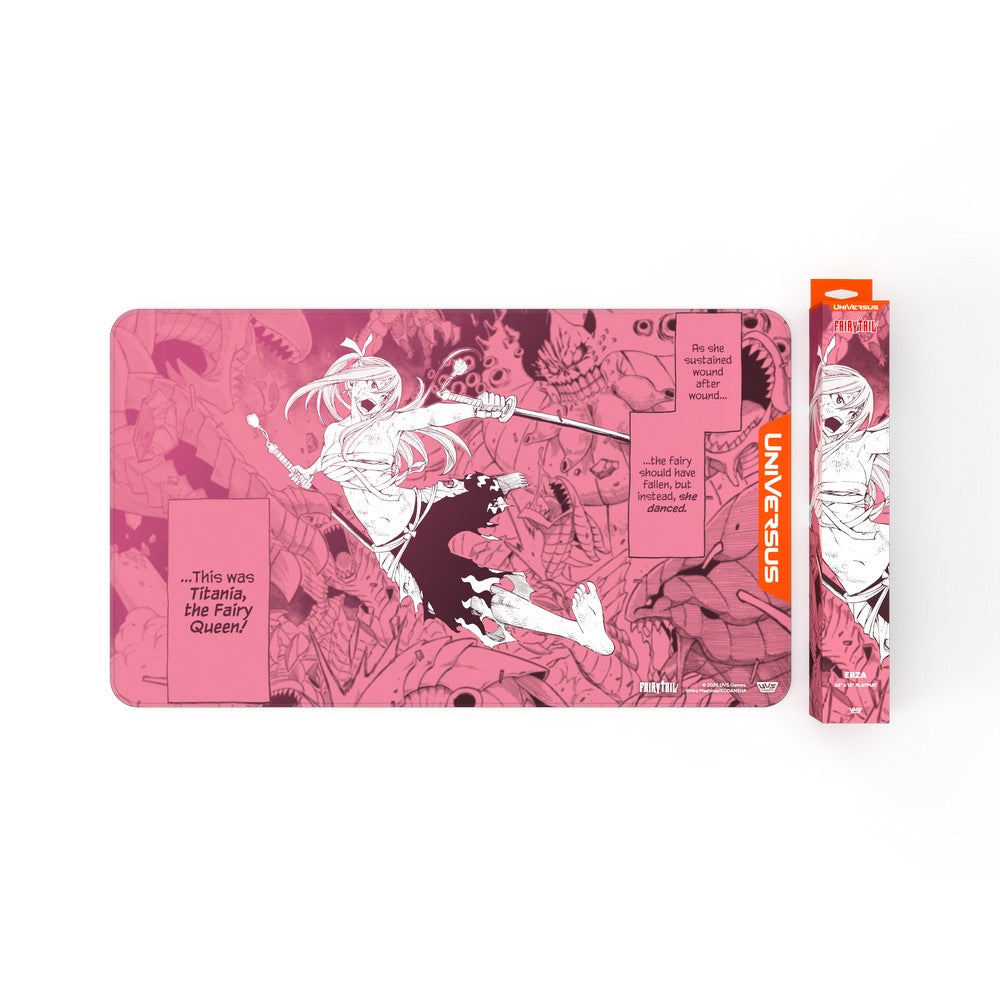 PREORDER UniVersus: Playmat  Fairy Tail: All Fired Up!  Erza