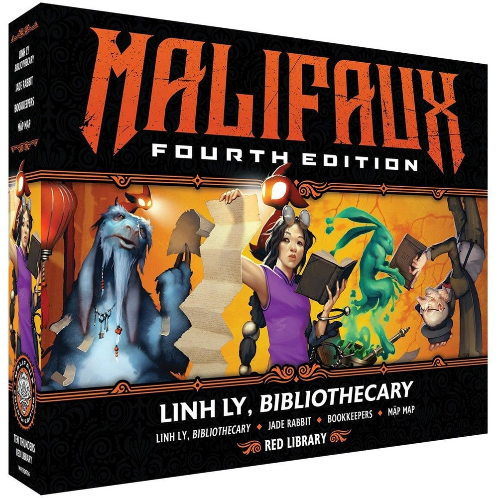 PREORDER Wyrd Games: Malifaux: Ten Thunders: Linh Ly - Bibliothecary