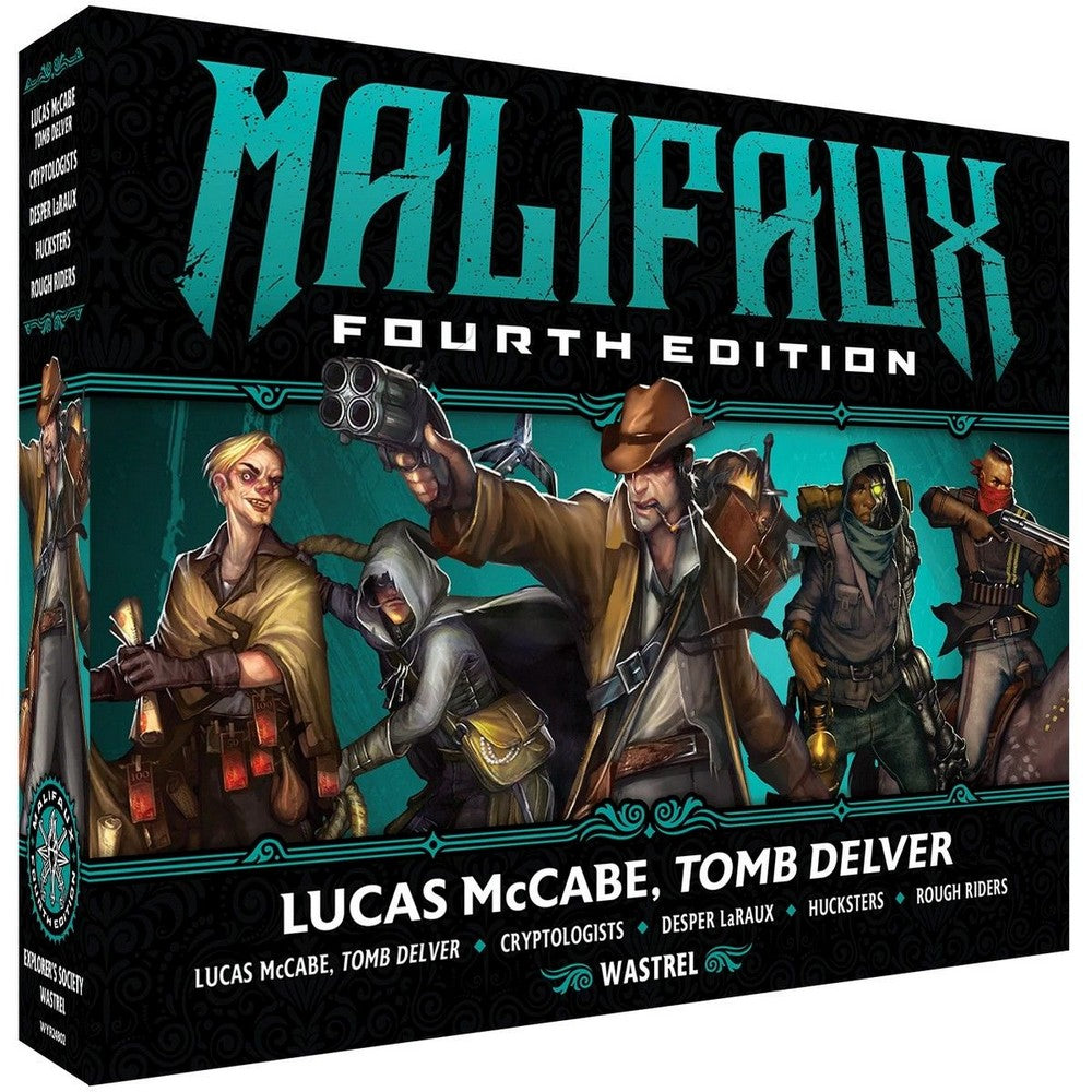 PREORDER Wyrd Games: Malifaux: Explorers Society: Lucas McCabe - Tomb Delver