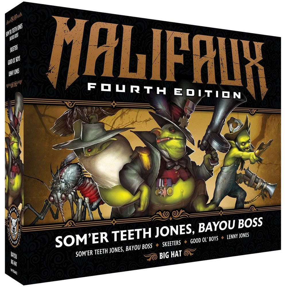 PREORDER Wyrd Games: Malifaux: Bayou: Somer Teeth Jones - Bayou Boss
