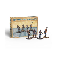 PREORDER Fallout: Miniatures - Female Hero Vault Dwellers (Plastic)