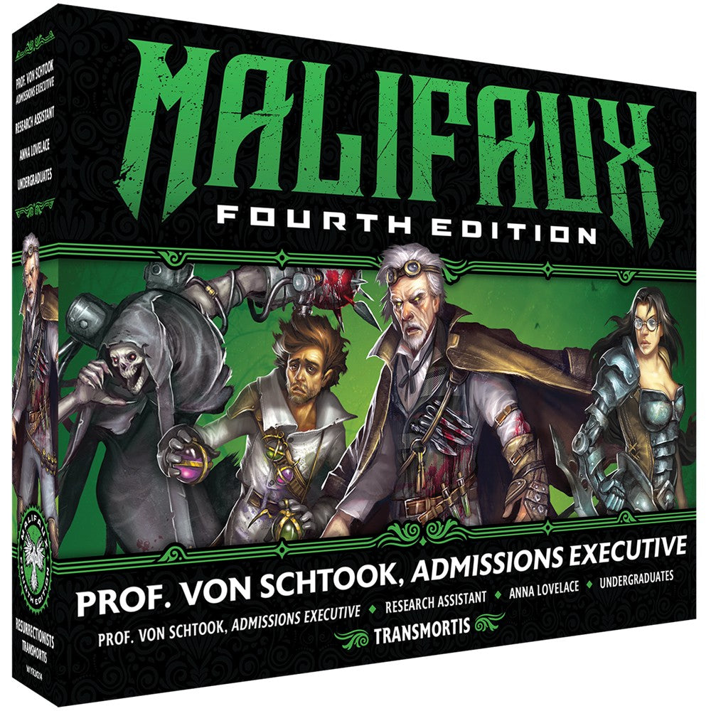 PREORDER Wyrd Games: Malifaux: Resurrectionists: Prof. Von Schtook - Admissions Executive