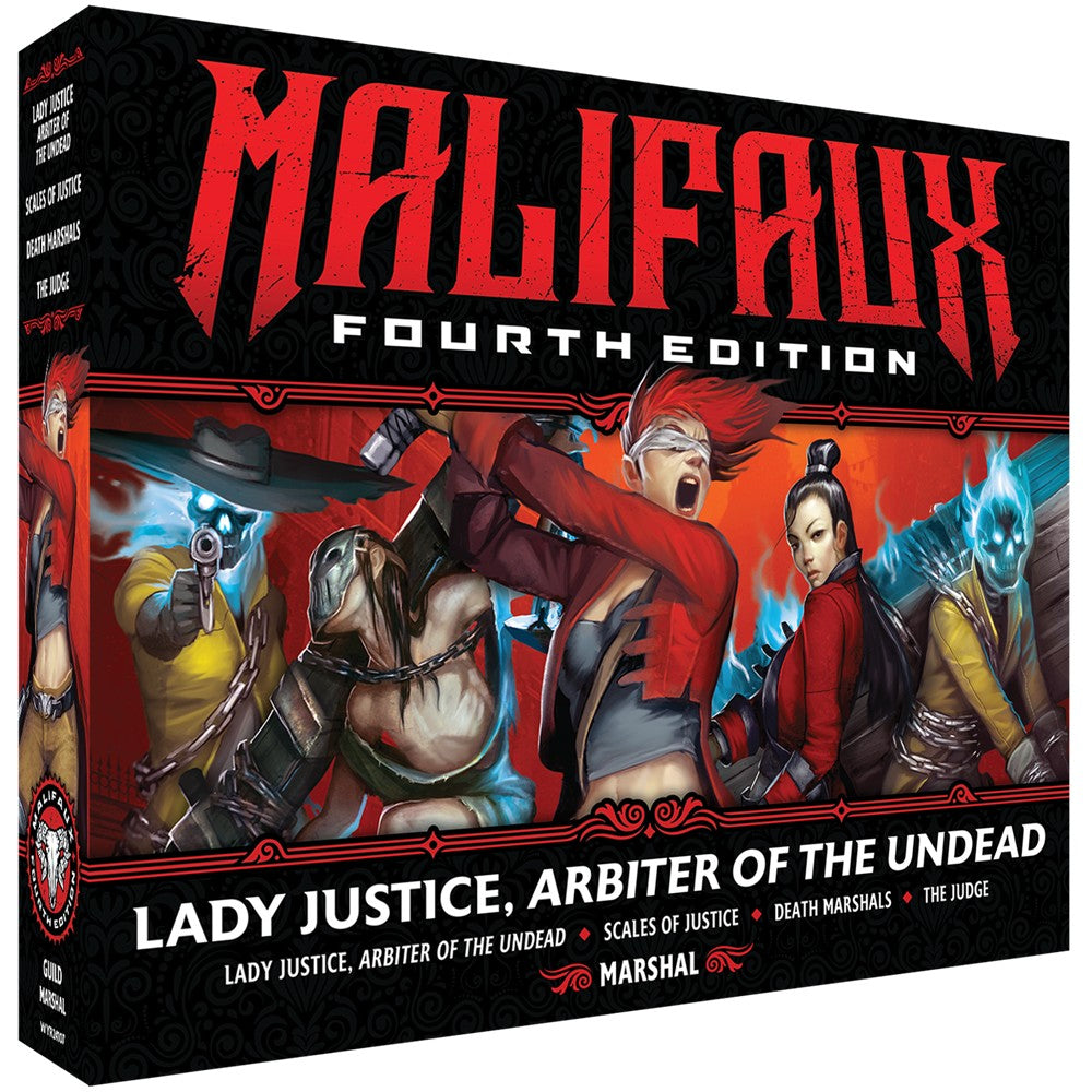 PREORDER Wyrd Games: Malifaux: Guild: Lady Justice - Arbiter of the Undead