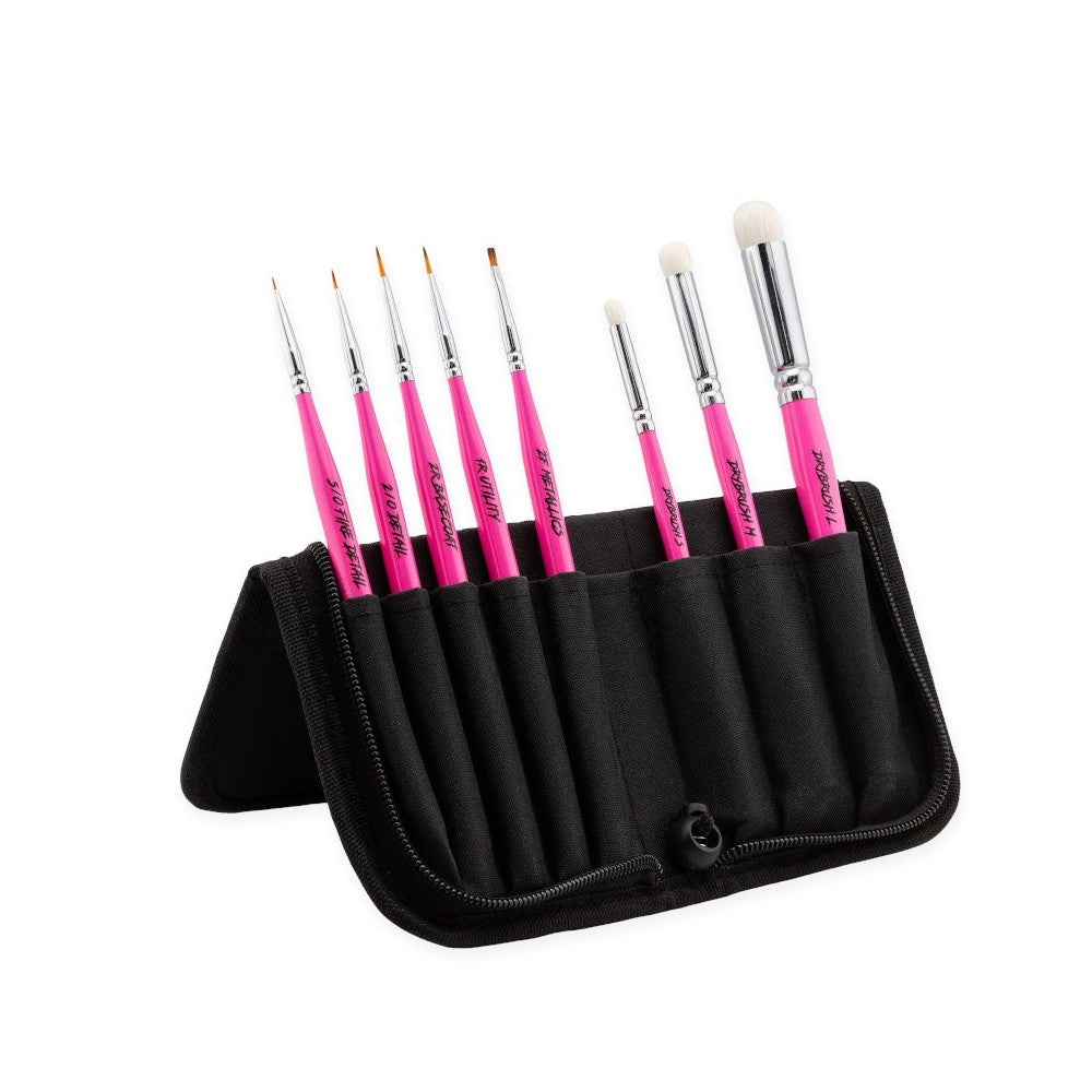 PREORDER Turbo Dork - Fauxlinsky Brush Set w/ Stand Case (8 Brushes)