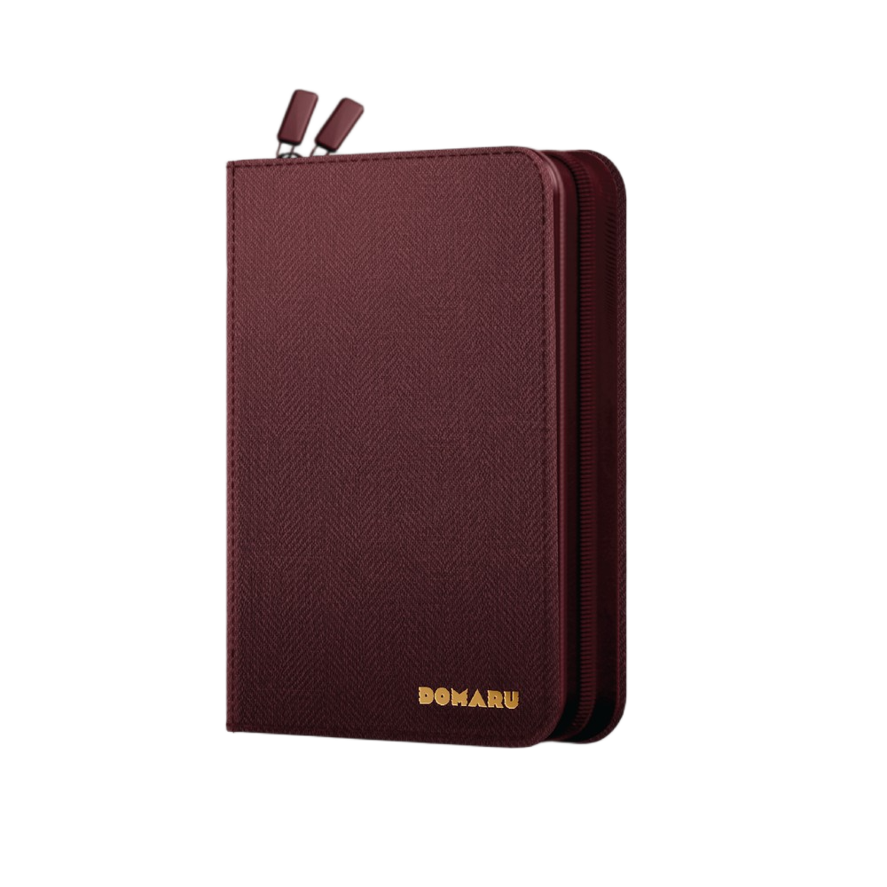 PREORDER Gatherers Tavern - Binders - Domaru Binder - Series 1 - 4 Pocket - Carnelian