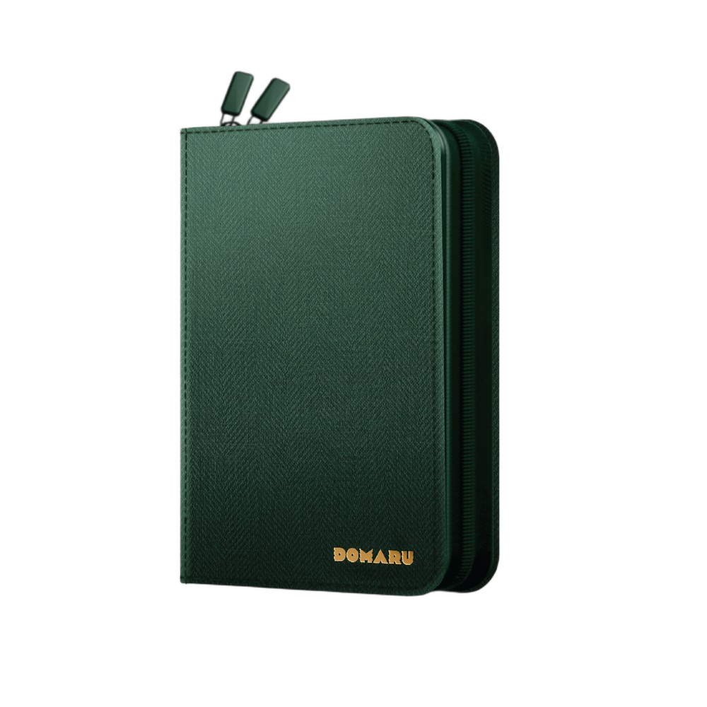 PREORDER Gatherers Tavern - Binders - Domaru Binder - Series 1 - 4 Pocket - Malachite