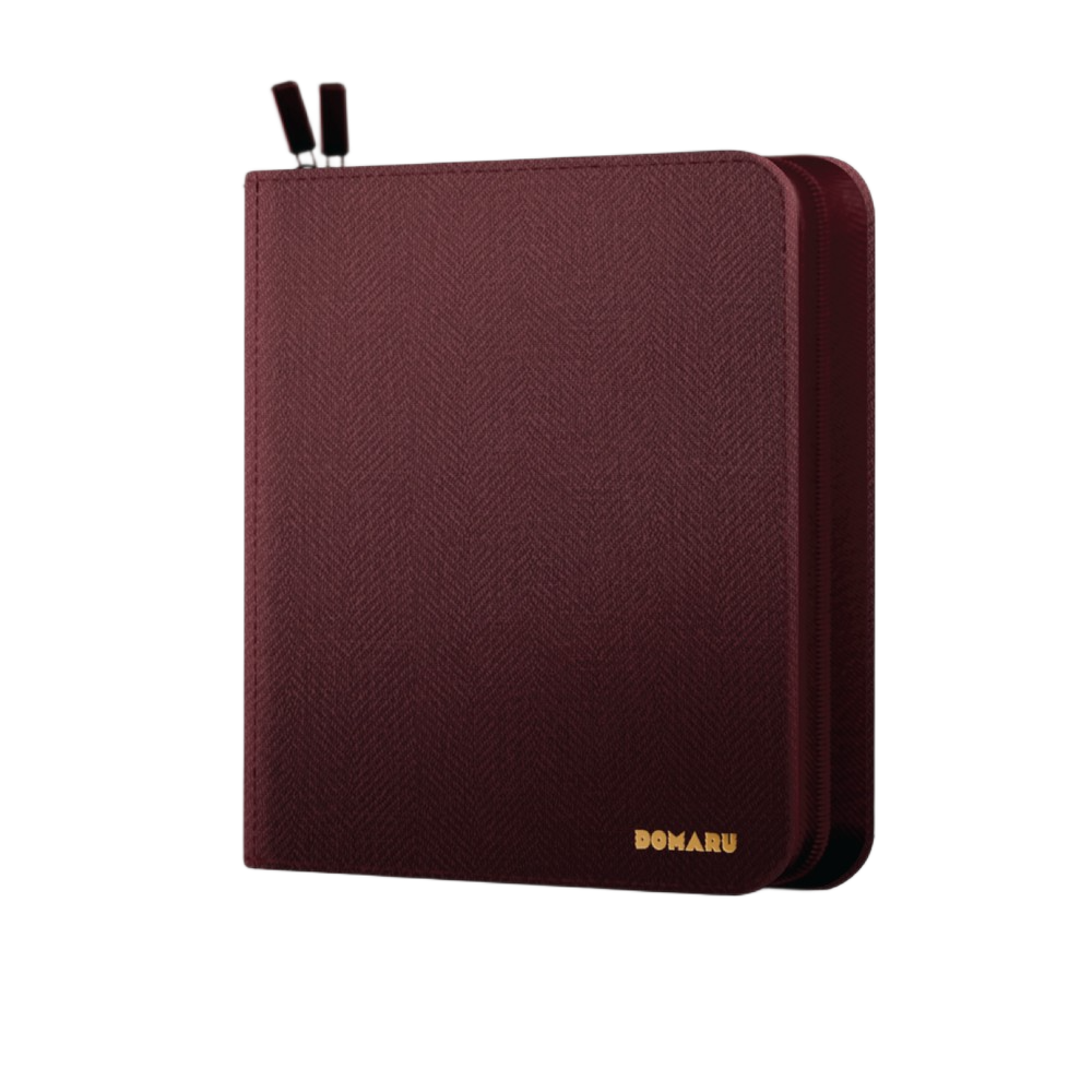 PREORDER Gatherers Tavern - Binders - Domaru Binder - Series 1 - 12 Pocket - Carnelian