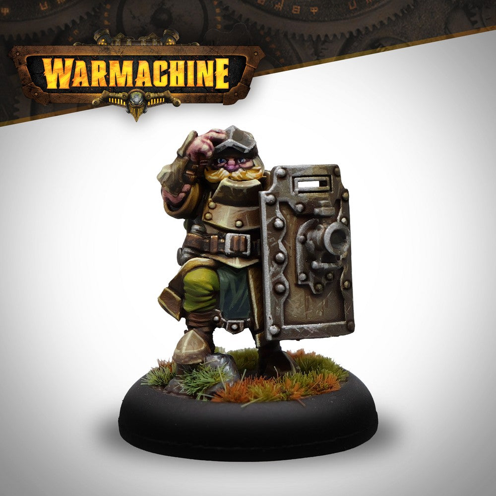 PREORDER WARMACHINE: Mercenaries Captain Barl Demolisher Dunax