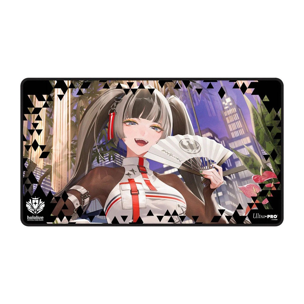 PREORDER Ultra Pro: UP16985 hololive Series 2 Black Stitched Playmat Juufuutei Raden