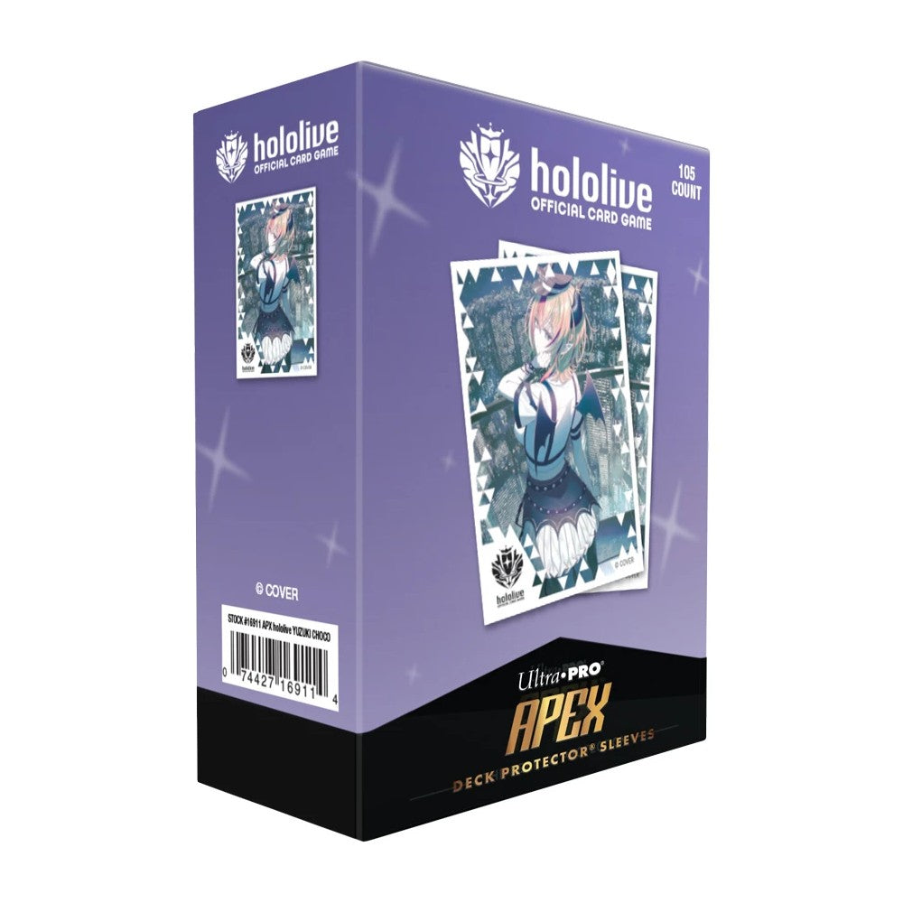 PREORDER Ultra Pro: UP16911 hololive Series 2 105ct APEX DECK PROTECTOR Sleeves Yuzuki Choco