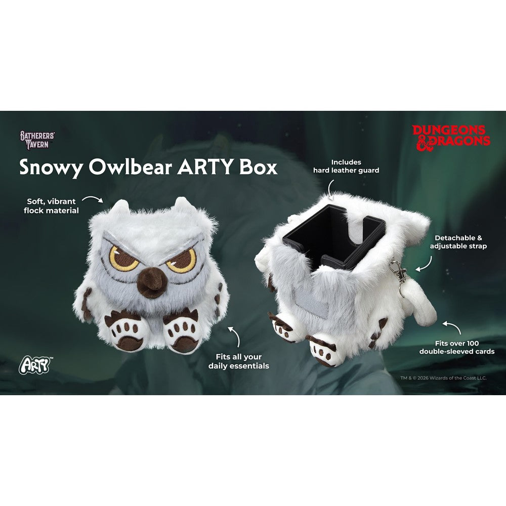 PREORDER Gatherers Tavern - Arty - Box - Dungeons and Dragons - Snowy Owlbear