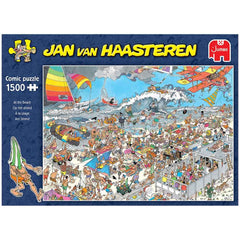 PREORDER Puzzle - Jumbo - Jan van Haasteren - At the Beach 1500pcs