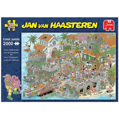 PREORDER Puzzle - Jumbo - Jan van Haasteren - Vive la Mediterranean!  2000 pcs