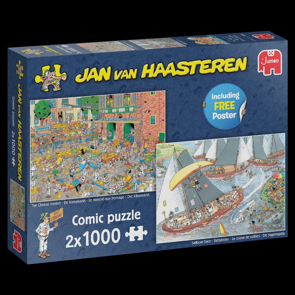 PREORDER Puzzle - Jumbo Jan van Haasteren - Dutch Traditions 2x1000pc