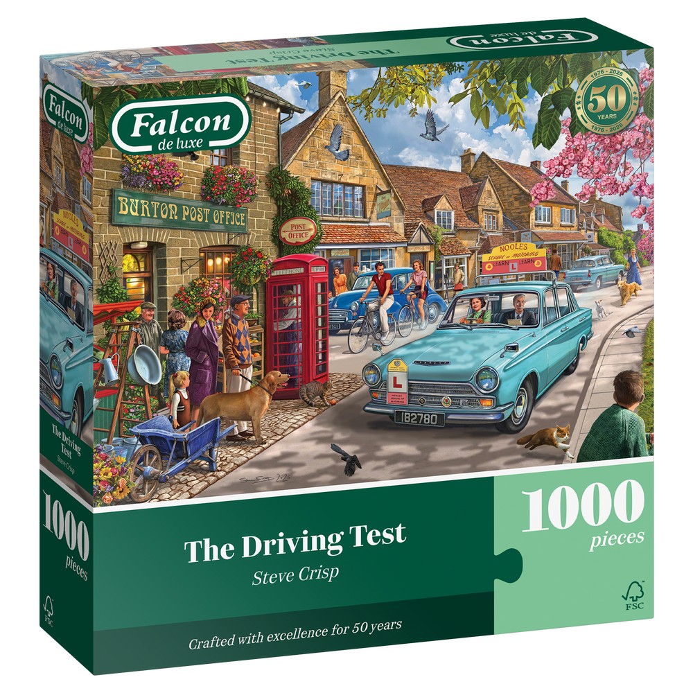 PREORDER Puzzle - Jumbo - Falcon - The Driving Test (1000 pieces)