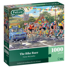 PREORDER Puzzle - Jumbo - Falcon - The Bike Race (1000 pieces)