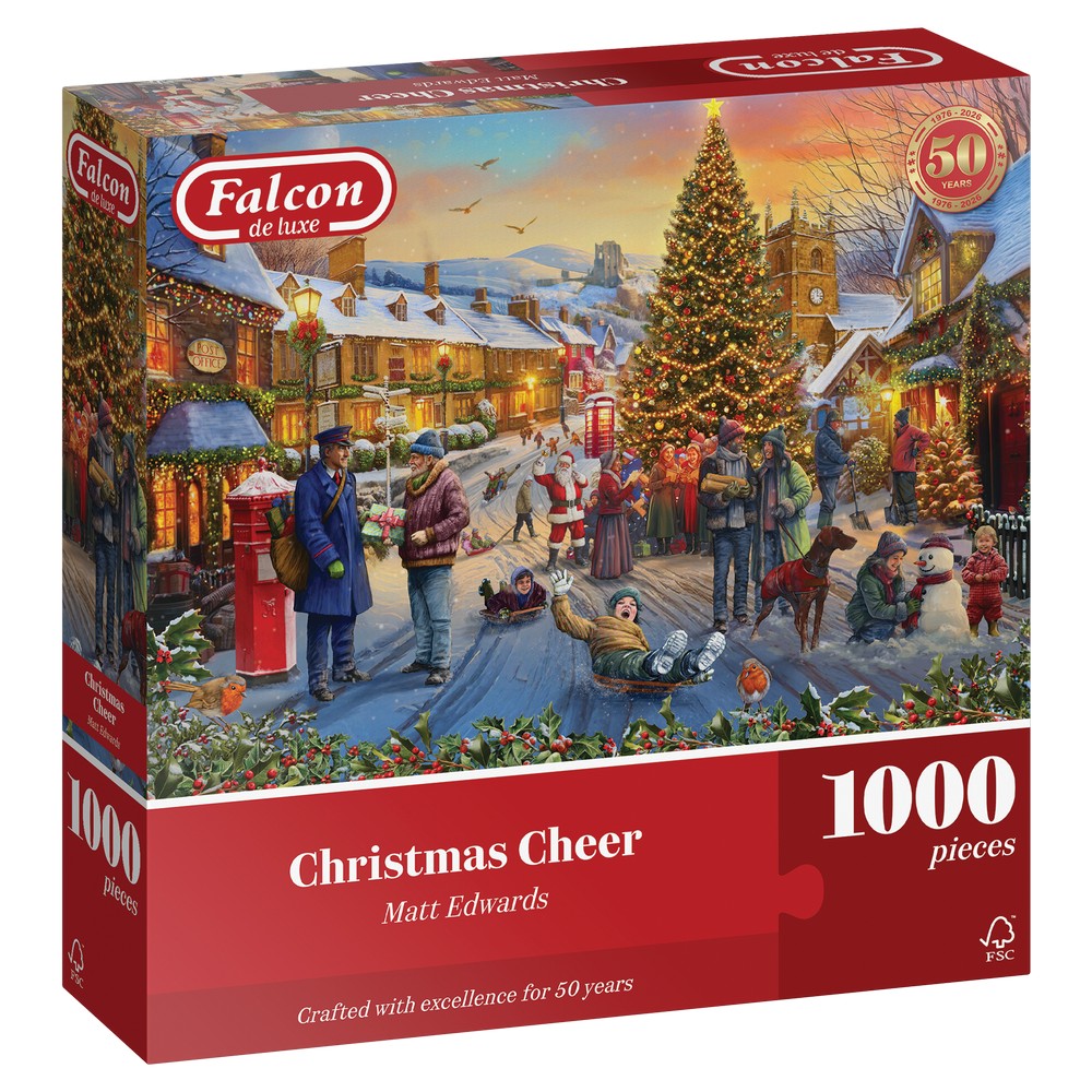 PREORDER Puzzle - Jumbo - Falcon - Christmas Cheer (1000 pieces)