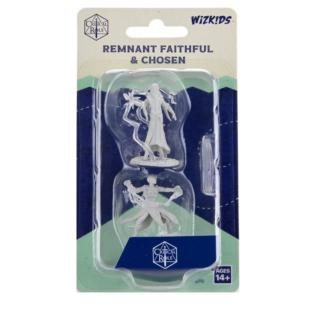 PREORDER Critical Role Unpainted Miniatures: Remnant Cultist & Chosen
