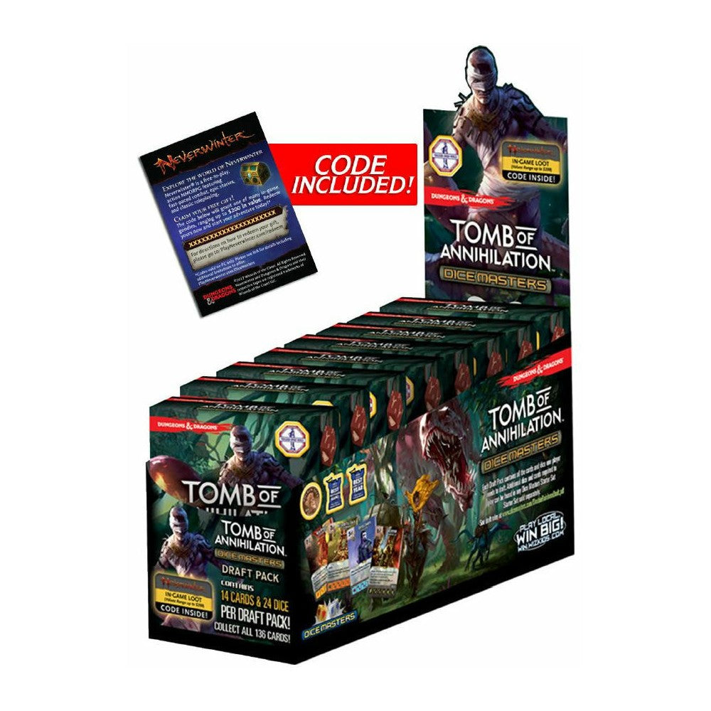PREORDER D&D Dice Masters: Tomb of Annihilation Countertop Display