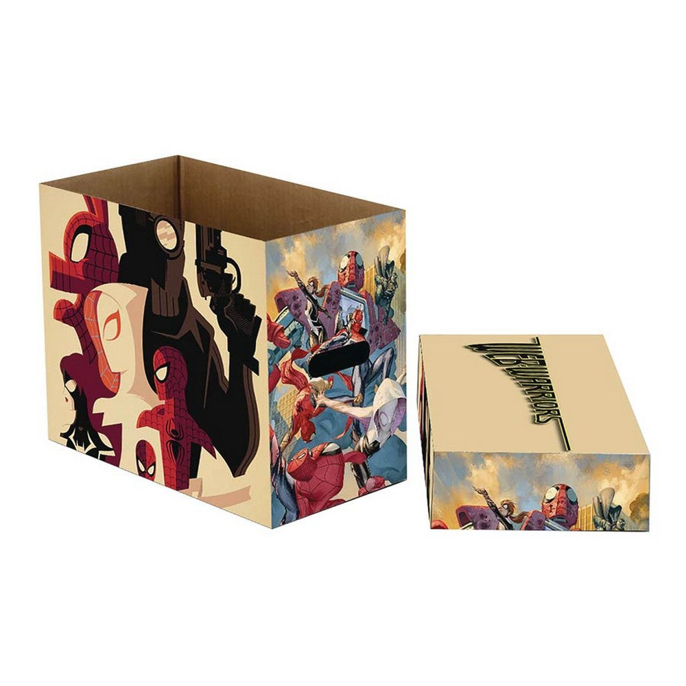 PREORDER Marvel Short Comic Book Storage Box: Web Warriors