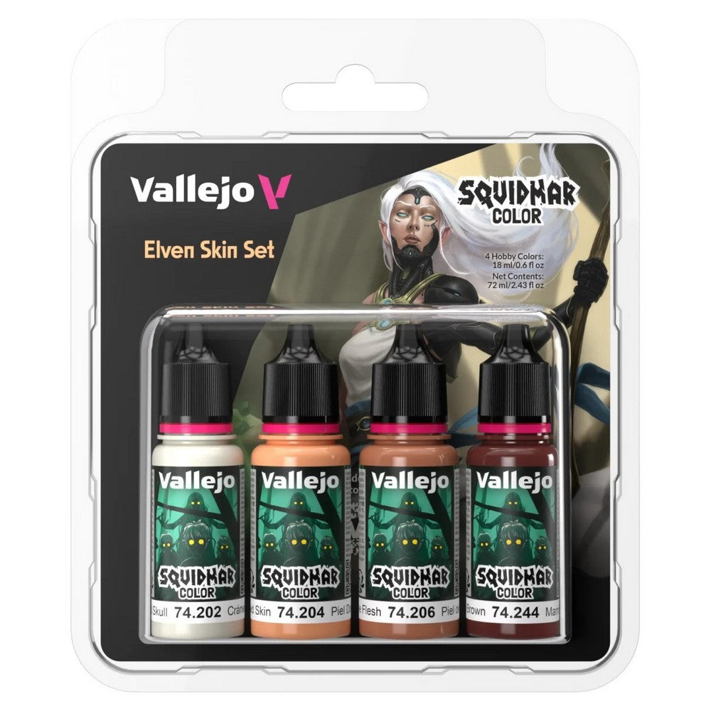 PREORDER Vallejo - Squidmar Color - Elven Skin set (4)