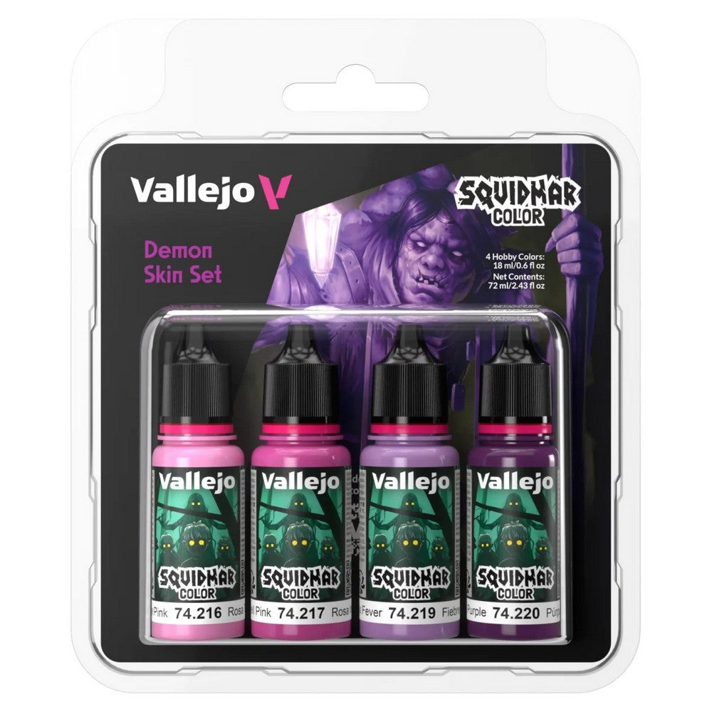 PREORDER Vallejo - Squidmar Color - Demon Skin set (4)