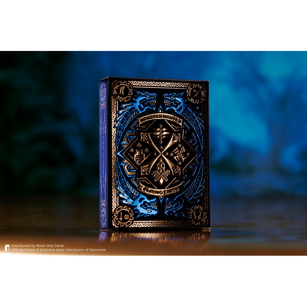 PREORDER Monster Hunter Playing Cards - Collectors Edition Blue