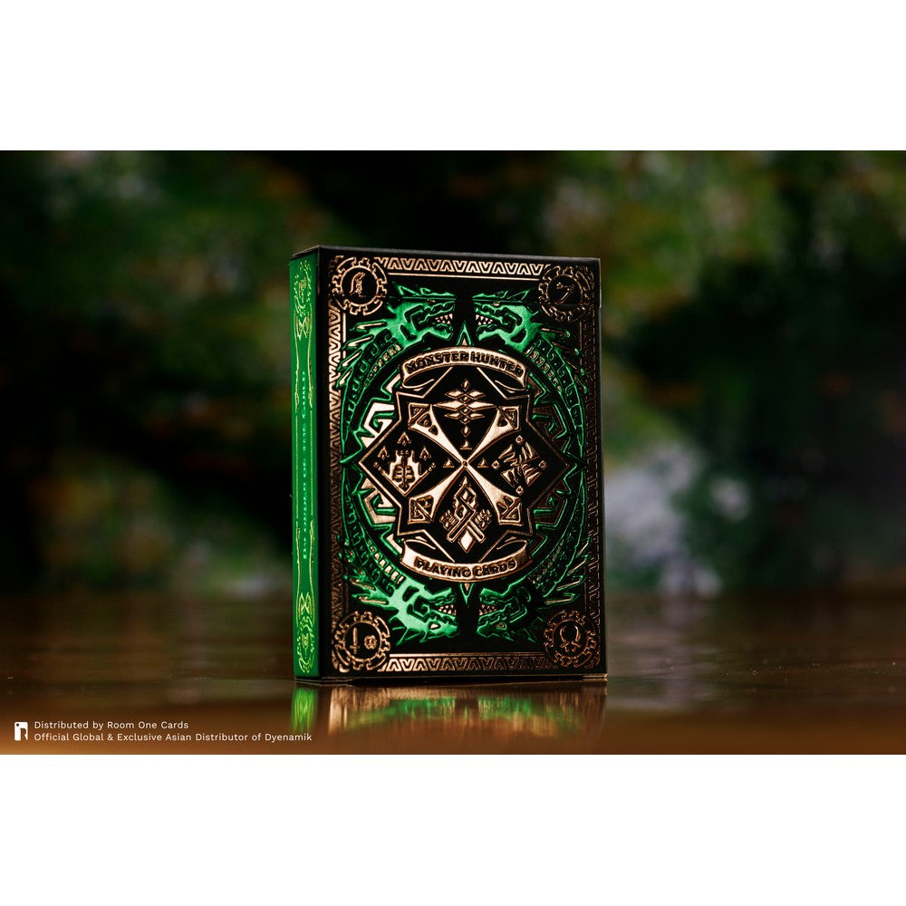 PREORDER Monster Hunter Playing Cards - Collectors Edition Green