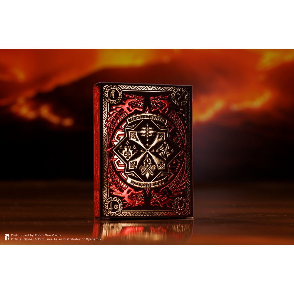 PREORDER Monster Hunter Playing Cards - Collectors Edition Red
