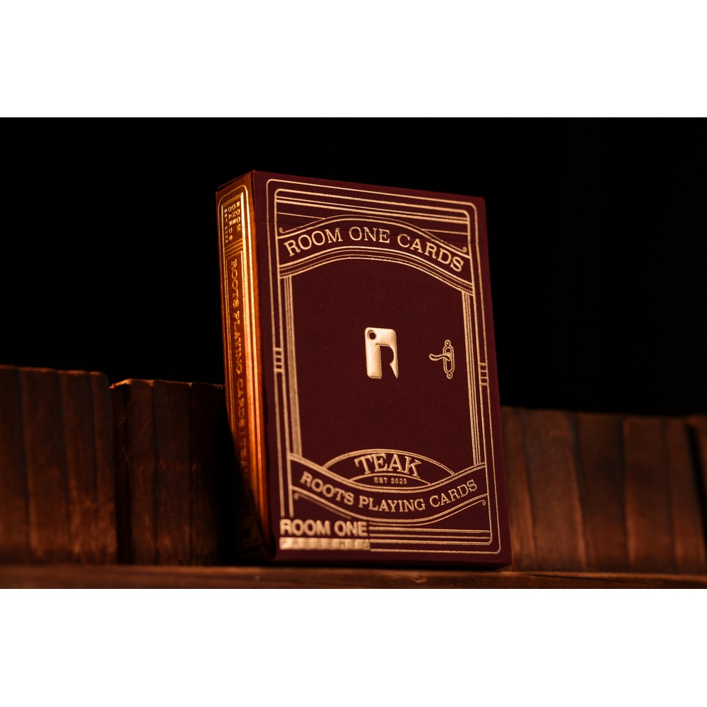 PREORDER Red Roots Playing Cards | Teak Edition