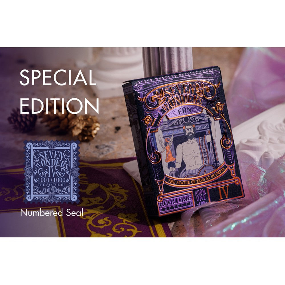 PREORDER The Statue of Zeus at Ephesus Playing Cards - Special Edition