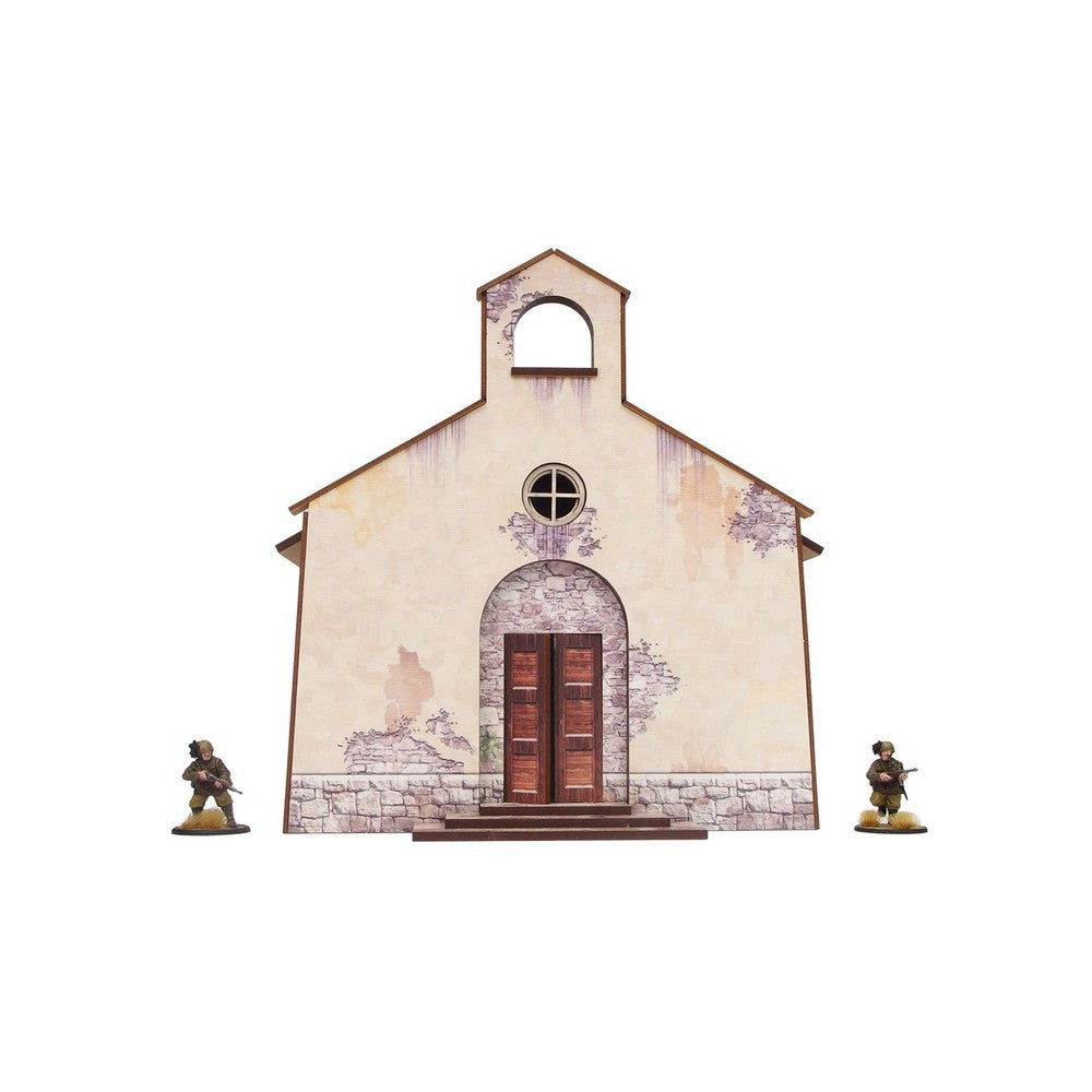 PREORDER Micro Art Studio - WW2 Italy Church PREPAINTED [28mm/1:56]