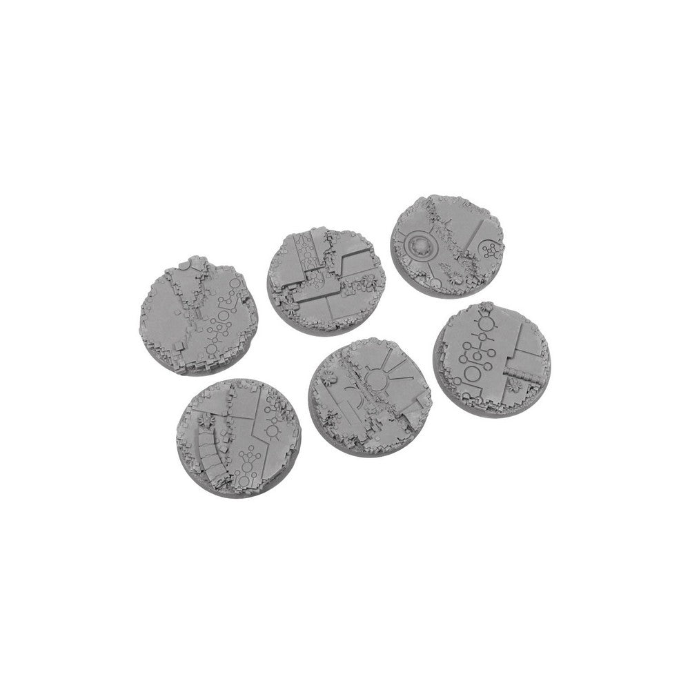 PREORDER Micro Art Studio - Living Metal Round 40mm (2 bases) UNPAINTED [28mm/1:56]