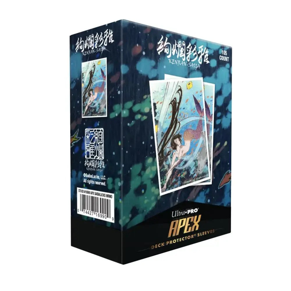 PREORDER Ultra Pro: UP16989 Artist Spotlight: Yumeko - Mermaid 105CT APEX DECK PROTECTOR Sleeves