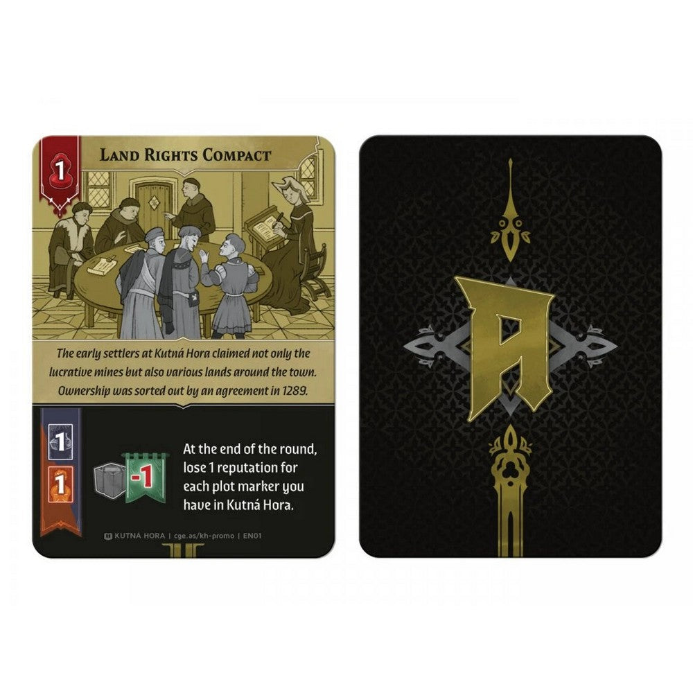 PREORDER Kutn Hora: The City of Silver - Land Rights Compact promo card - promo card