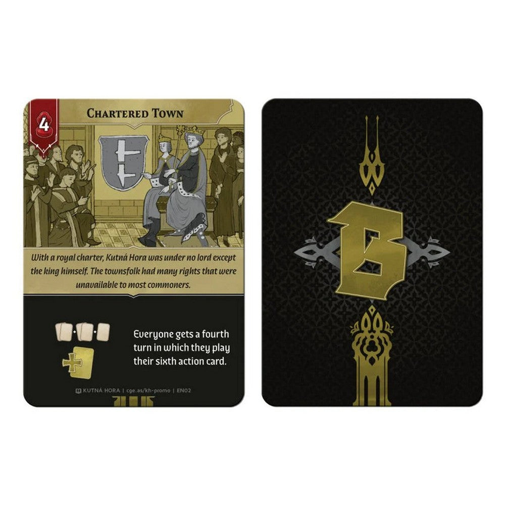 PREORDER Kutn Hora: The City of Silver - Chartered Town promo card - promo card