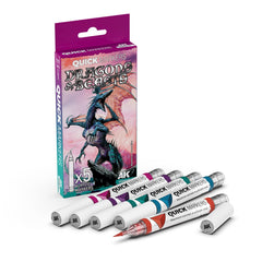 PREORDER Ak Interactive - Quickmarker - Dragons & Beasts Quck Markers Set