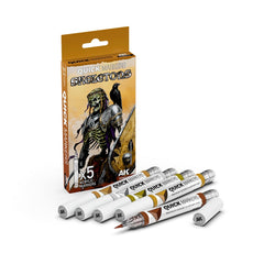 PREORDER Ak Interactive - Quickmarker - Skeletons Quick Markers Set