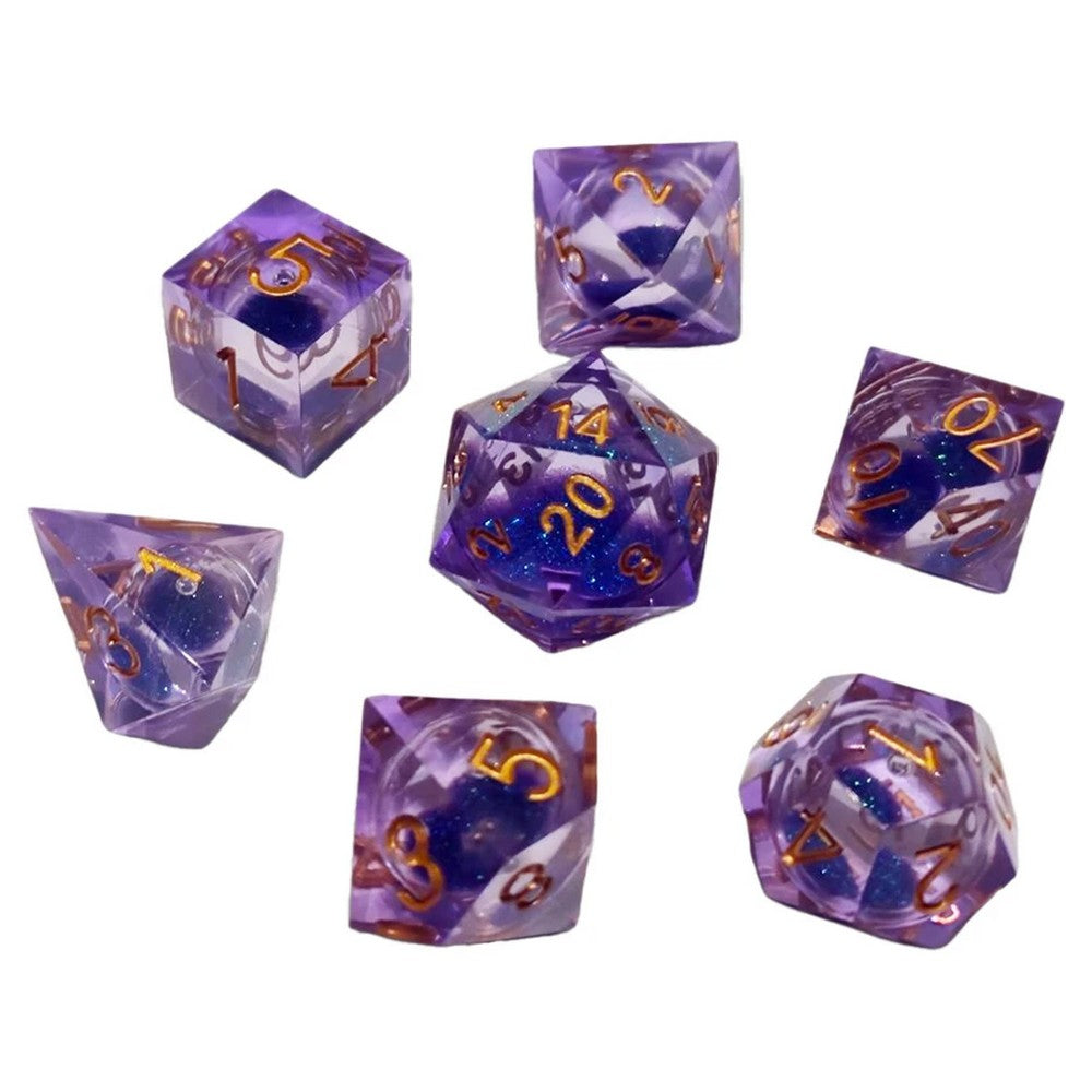 PREORDER Chronicle - Mauve Sparkle Liquid Core Dice Set