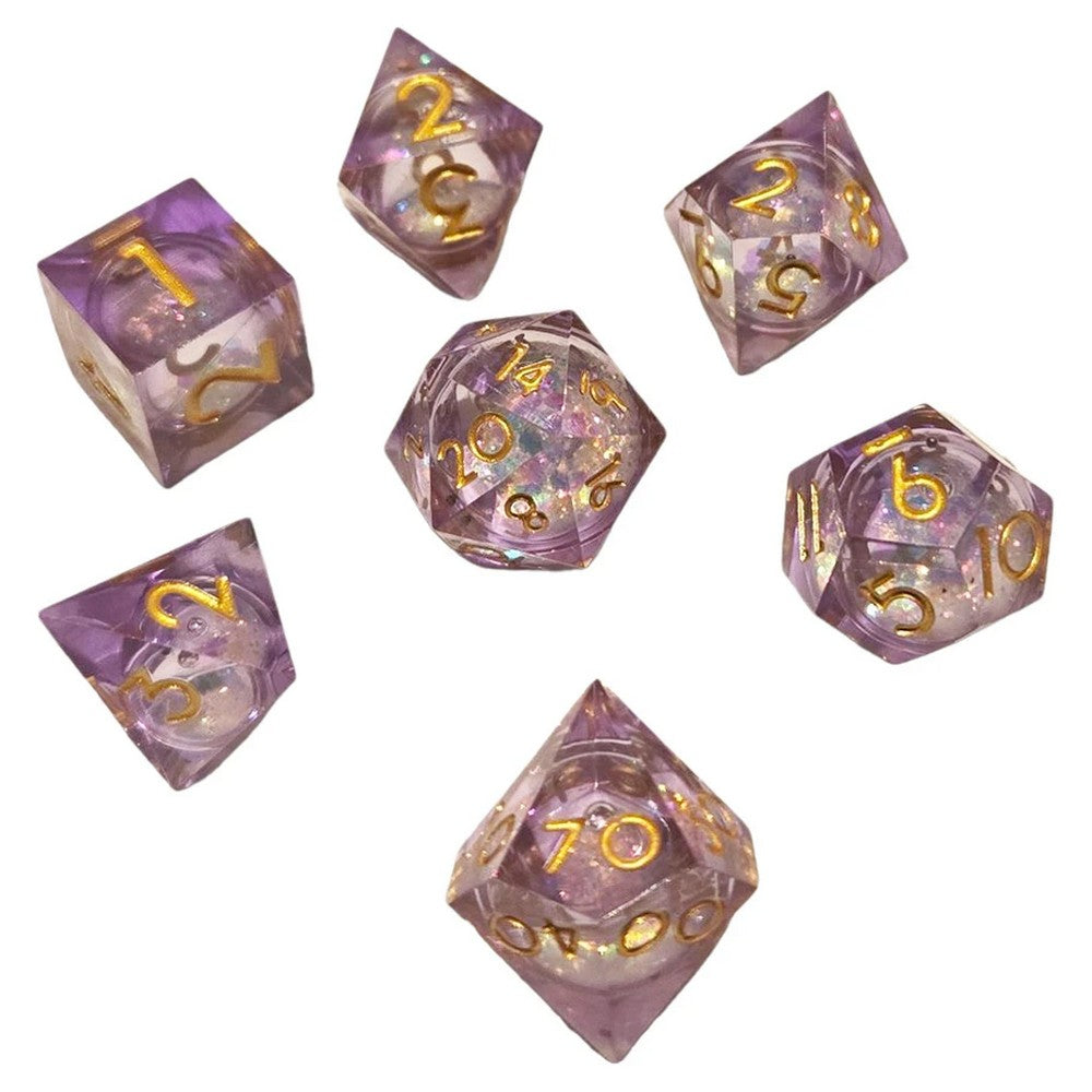 PREORDER Chronicle - Pink Nebula Liquid Core Dice Set
