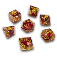 PREORDER Chronicle - Red Ringfellows Dice Set