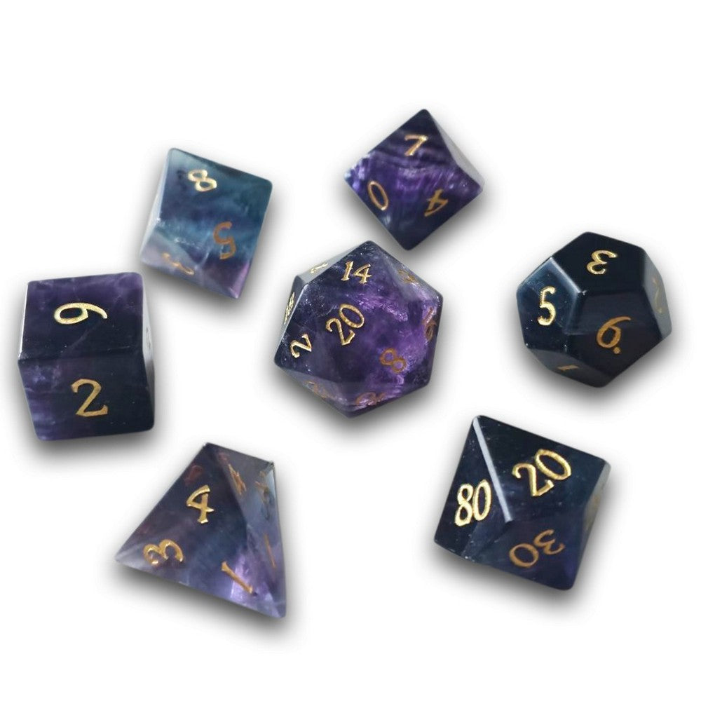 PREORDER Chronicle - Amethyst Gemstone Dice Set