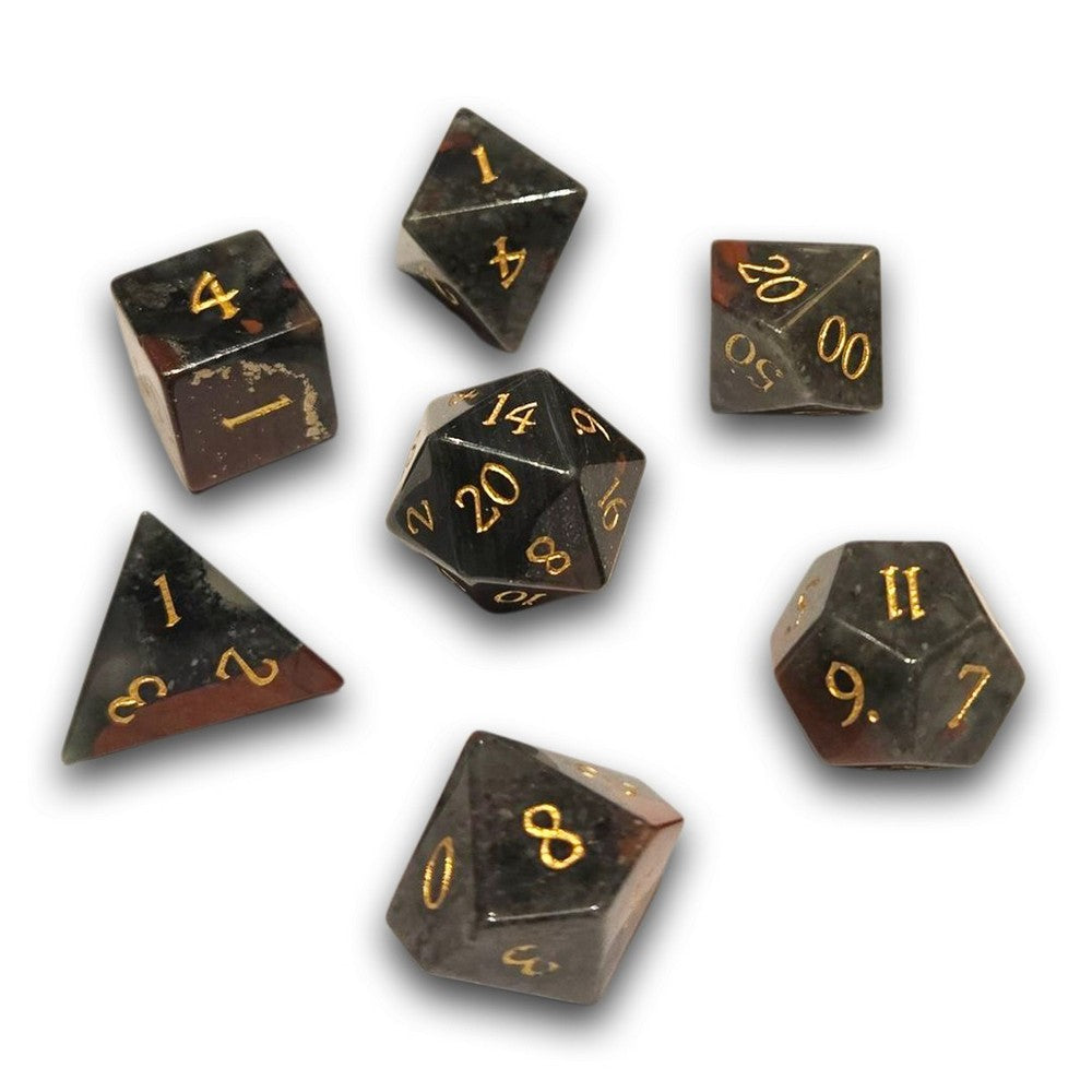 PREORDER Chronicle - Bloodstone Gemstone Dice Set