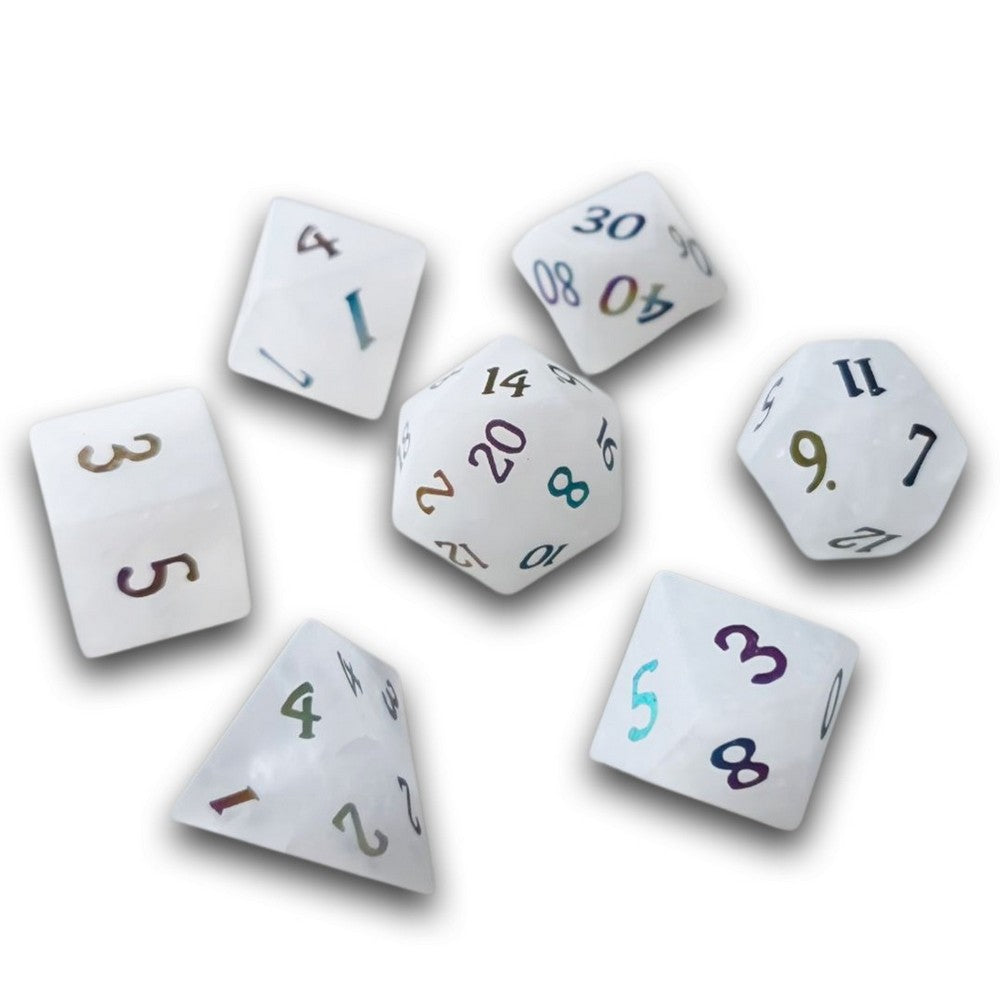 PREORDER Chronicle - Icy Crystal Gemstone Dice Set