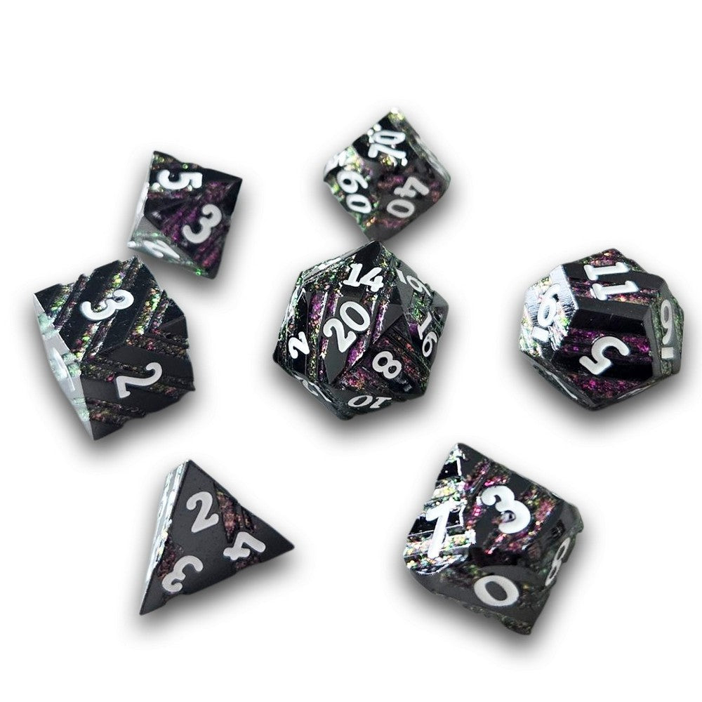 PREORDER Chronicle - Purple Bulkhead Metal Dice Set