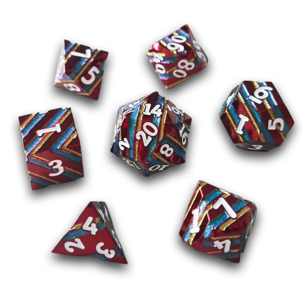 PREORDER Chronicle - Red Candy Bulkhead Metal Dice Set