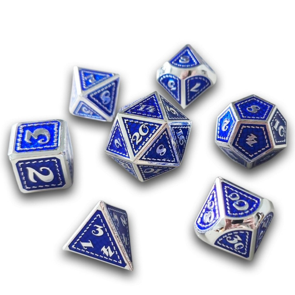 PREORDER Chronicle - Emerald Scalemail Metal Dice Set