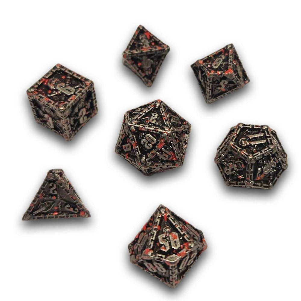 PREORDER Chronicle - Bloody Iron Chains Metal Dice Set